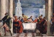 Paolo Veronese the guest meal of the Levi